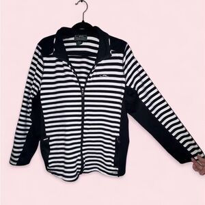 Ralph Lauren LRL Striped Zip Up Jacket - Size 2X